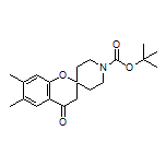 1’-Boc-6,7-dimethyl-4-oxospiro[chroman-2,4’-piperidine]