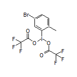 2-[Bis(trifluoroacetoxy)iodo]-4-bromotoluene