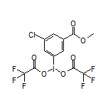 Methyl 5-[Bis(trifluoroacetoxy)iodo]-3-chlorobenzoate