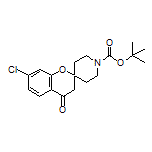 1’-Boc-7-chloro-4-oxospiro[chroman-2,4’-piperidine]