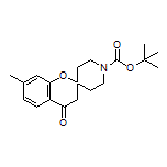 1’-Boc-7-methyl-4-oxospiro[chroman-2,4’-piperidine]