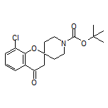 1’-Boc-8-chloro-4-oxospiro[chroman-2,4’-piperidine]