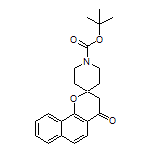 1’-Boc-4-oxo-3,4-dihydrospiro[benzo[h]chromene-2,4’-piperidine]