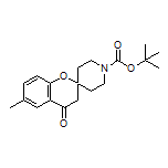 1’-Boc-6-methyl-4-oxospiro[chroman-2,4’-piperidine]