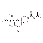 1’-Boc-7,8-dimethoxy-4-oxospiro[chroman-2,4’-piperidine]