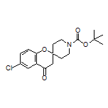 1’-Boc-6-chloro-4-oxospiro[chroman-2,4’-piperidine]