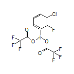 1-[Bis(trifluoroacetoxy)iodo]-3-chloro-2-fluorobenzene
