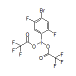 1-[Bis(trifluoroacetoxy)iodo]-4-bromo-2,5-difluorobenzene