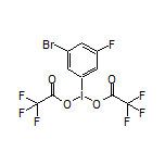 1-[Bis(trifluoroacetoxy)iodo]-3-bromo-5-fluorobenzene