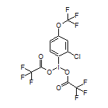 1-[Bis(trifluoroacetoxy)iodo]-2-chloro-4-(trifluoromethoxy)benzene