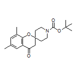1’-Boc-6,8-dimethyl-4-oxospiro[chroman-2,4’-piperidine]