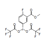 Methyl 5-[Bis(trifluoroacetoxy)iodo]-2-fluorobenzoate