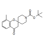 1’-Boc-8-methyl-4-oxospiro[chroman-2,4’-piperidine]