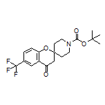 1’-Boc-4-oxo-6-(trifluoromethyl)spiro[chroman-2,4’-piperidine]