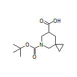 5-Boc-5-azaspiro[2.5]octane-7-carboxylic Acid