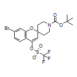 1’-Boc-7-bromo-4-[[(trifluoromethyl)sulfonyl]oxy]spiro[chromene-2,4’-piperidine]