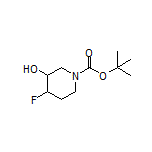 1-Boc-4-fluoropiperidin-3-ol