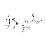 5-(Methoxycarbonyl)-2-methylthiophene-3-boronic Acid Pinacol Ester