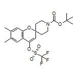 1’-Boc-6,7-dimethyl-4-[[(trifluoromethyl)sulfonyl]oxy]spiro[chromene-2,4’-piperidine]