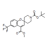 Methyl 1’-Boc-6-(trifluoromethyl)spiro[chromene-2,4’-piperidine]-4-carboxylate