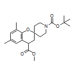 Methyl 1’-Boc-6,8-dimethylspiro[chroman-2,4’-piperidine]-4-carboxylate