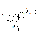 Methyl 1’-Boc-7-chlorospiro[chroman-2,4’-piperidine]-4-carboxylate