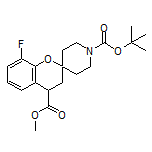 Methyl 1’-Boc-8-fluorospiro[chroman-2,4’-piperidine]-4-carboxylate
