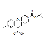 1’-Boc-6-fluorospiro[chroman-2,4’-piperidine]-4-carboxylic Acid