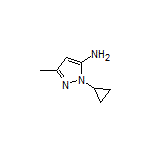 1-Cyclopropyl-3-methyl-1H-pyrazol-5-amine