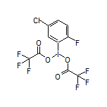 1-[Bis(trifluoroacetoxy)iodo]-5-chloro-2-fluorobenzene