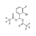 1-[Bis(trifluoroacetoxy)iodo]-2-bromo-3-fluorobenzene