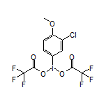 4-[Bis(trifluoroacetoxy)iodo]-2-chloroanisole