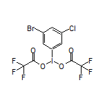1-[Bis(trifluoroacetoxy)iodo]-3-bromo-5-chlorobenzene