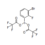 1-[Bis(trifluoroacetoxy)iodo]-3-bromo-2-fluorobenzene