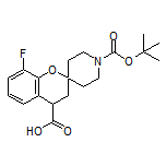 1’-Boc-8-fluorospiro[chroman-2,4’-piperidine]-4-carboxylic Acid
