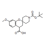 1’-Boc-7-methoxyspiro[chroman-2,4’-piperidine]-4-carboxylic Acid
