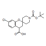 1’-Boc-7-chlorospiro[chroman-2,4’-piperidine]-4-carboxylic Acid