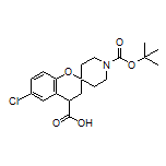 1’-Boc-6-chlorospiro[chroman-2,4’-piperidine]-4-carboxylic Acid