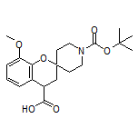 1’-Boc-8-methoxyspiro[chroman-2,4’-piperidine]-4-carboxylic Acid