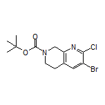 3-Bromo-2-chloro-7-Boc-5,6,7,8-tetrahydro-1,7-naphthyridine