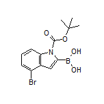 4-Bromo-1-Boc-1H-indole-2-boronic Acid