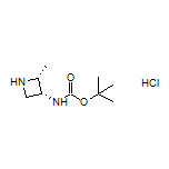 (2R,3R)-N-Boc-2-methylazetidin-3-amine Hydrochloride
