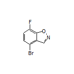 4-Bromo-7-fluorobenzo[d]isoxazole