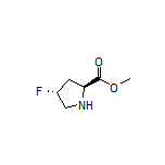 Methyl (2S,4R)-4-Fluoropyrrolidine-2-carboxylate
