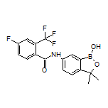 4-Fluoro-N-(1-hydroxy-3,3-dimethyl-1,3-dihydrobenzo[c][1,2]oxaborol-6-yl)-2-(trifluoromethyl)benzamide