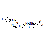 Methyl (S)-3-[3-[1-[2-[(4-Fluorophenyl)amino]-4-pyrimidinyl]-3-pyrrolidinyl]ureido]benzoate