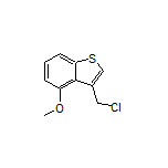 3-(Chloromethyl)-4-methoxybenzo[b]thiophene