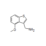 (4-Methoxybenzo[b]thiophen-3-yl)methanamine
