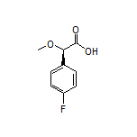 (R)-2-(4-Fluorophenyl)-2-methoxyacetic Acid