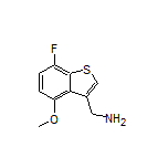(7-Fluoro-4-methoxybenzo[b]thiophen-3-yl)methanamine